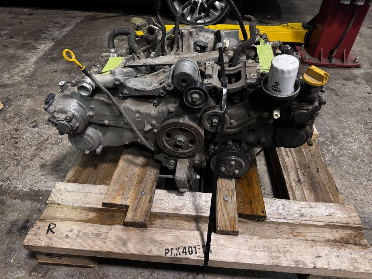 2015 Subaru Legacy Engine 2.5L VIN A, A/T CVT - 121k Miles, Good Compression
