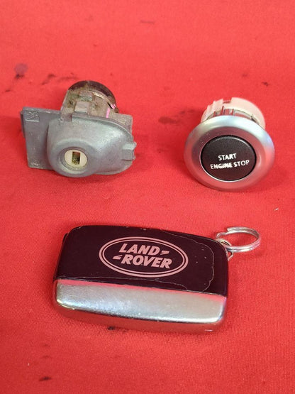 2010-2016 Land Rover LR4 / 10-13 Sport Door Cylinder Key Fob Ignition Button Set