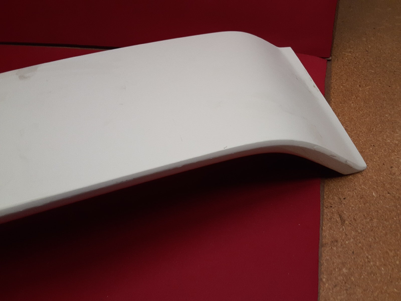 2005 - 2011 Hyundai Accent Hatchback - Rear Spoiler - 87210-1E200 - "NW White"