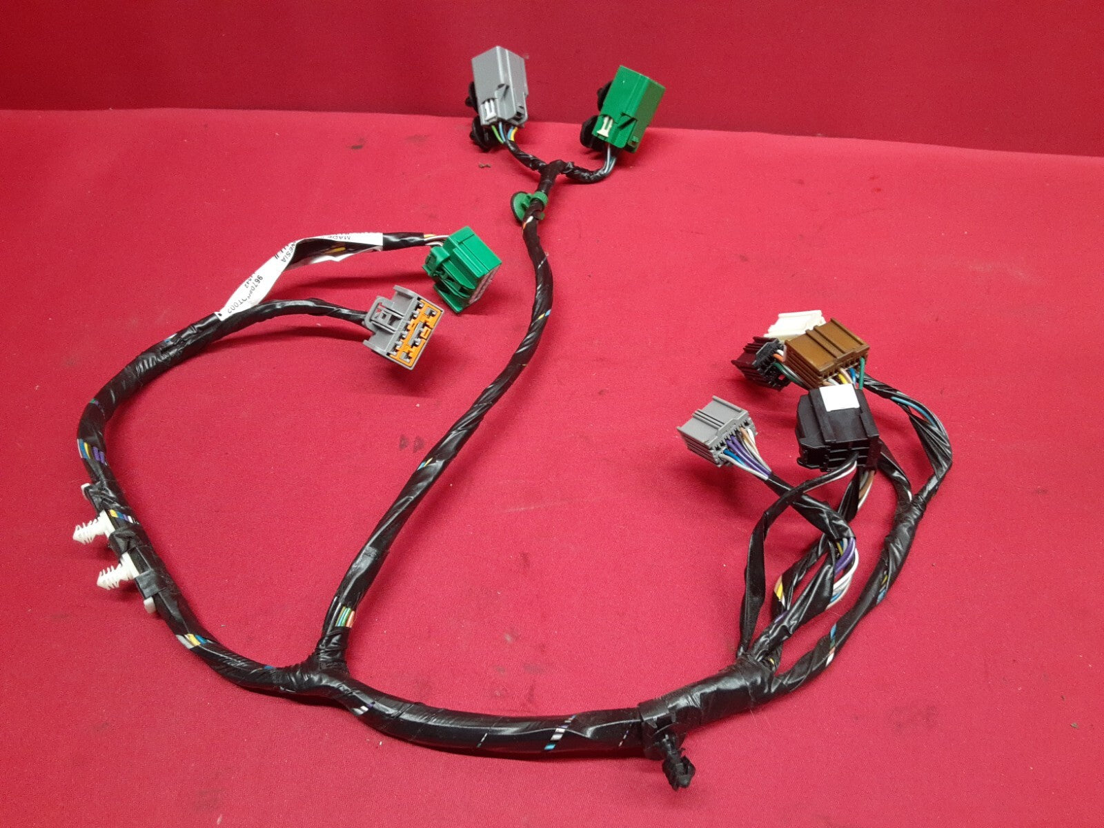 2009 Buick Enclave RIGHT PASSENGER FRONT Door Wiring Harness 25968589