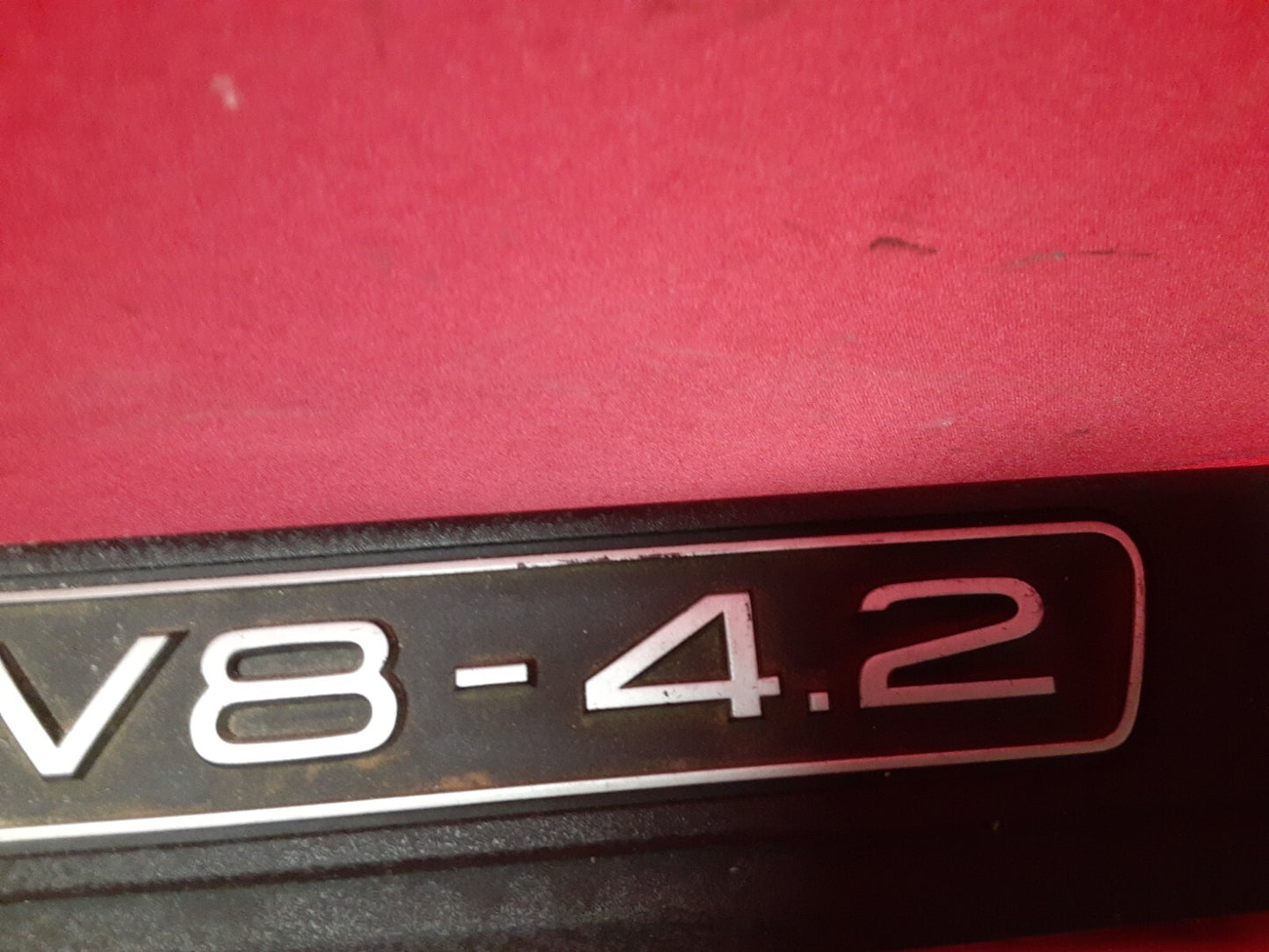 2004 2005 Audi Allroad 4.2L V8 Front Engine Appearance Cover Trim 079-103-925-A