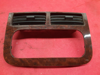 2002 2003 2004 Jeep Grand Cherokee OVERLAND Redwood Wood Burl Radio Vent Bezel