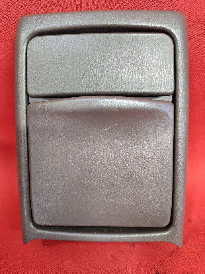 2000-2004 Subaru Outback / Legacy Center Console REAR Cup Holder Panel - BROWN