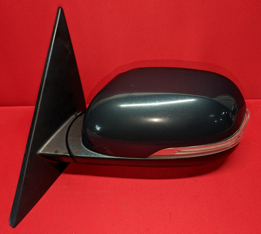 2014-2019 Kia Soul LEFT DRIVER Door Mirror 8 WIRE Heated - Newport / Fathom Blue