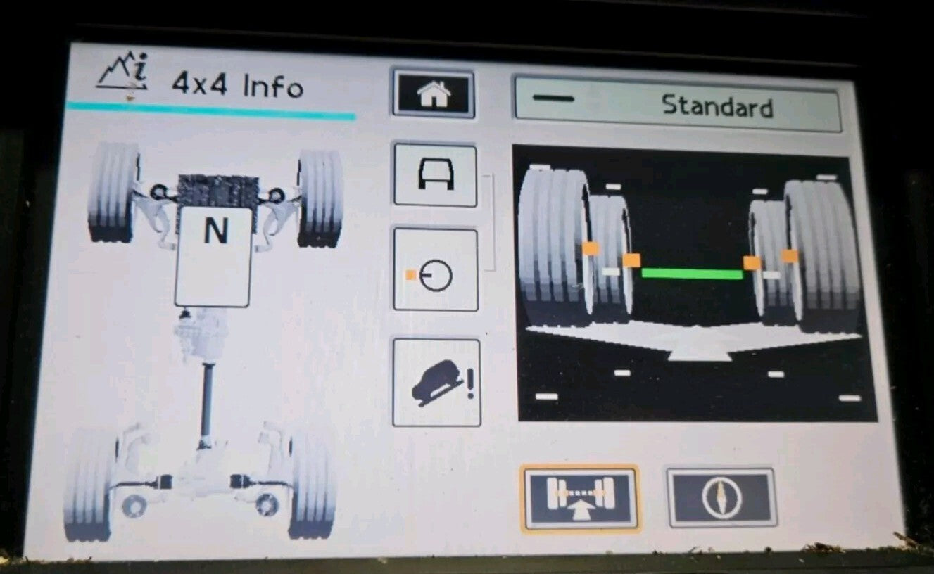 2007 Land Rover Range Rover Sport HSE Front Dash Navigation GPS Radio Display