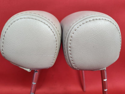 2000-2007 Chevy Cadillac GMC 03-07 Hummer REAR Headrest Set Leather Beige