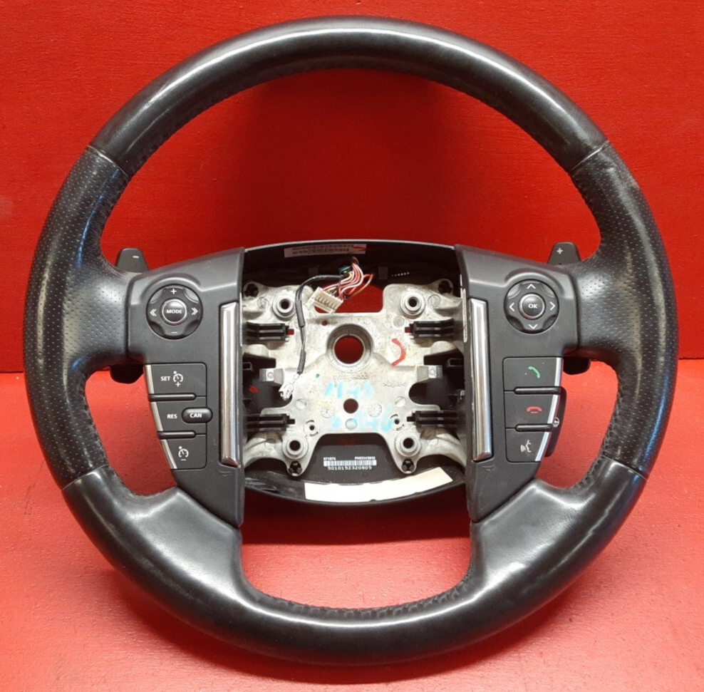 2010-2013 Range Rover Sport Steering Wheel W/ Paddle Shift Ebony LR023958