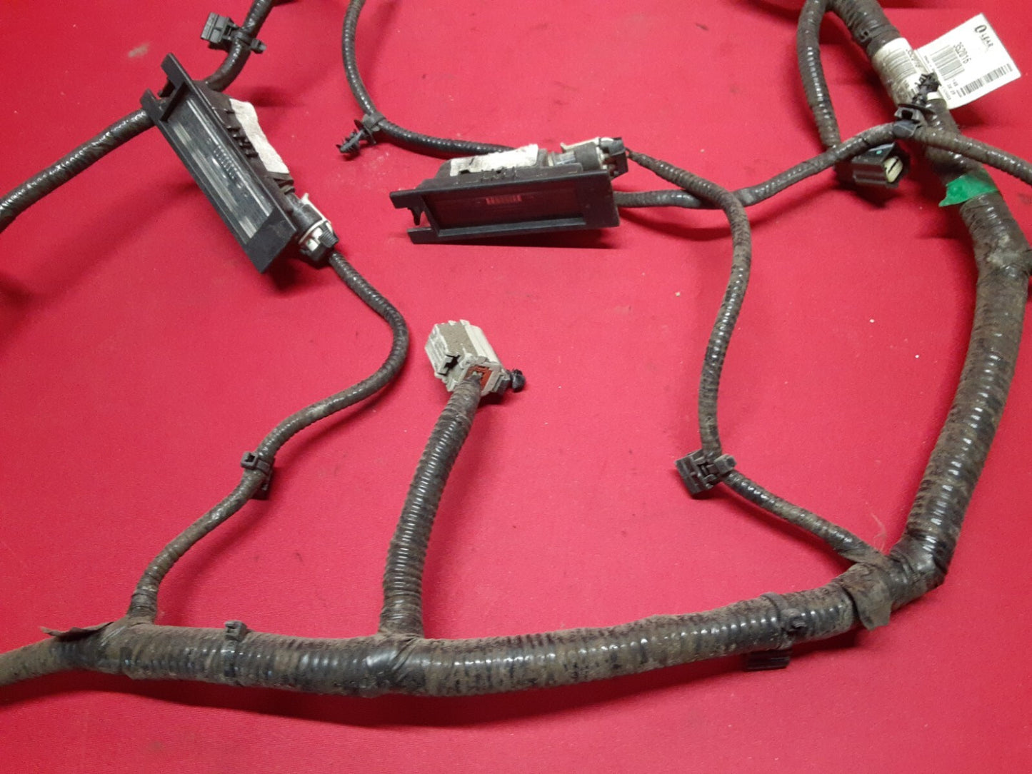 2011 - 2015 Chevy Volt REAR Bumper License Lamp & Sensor Wiring Harness 20935103
