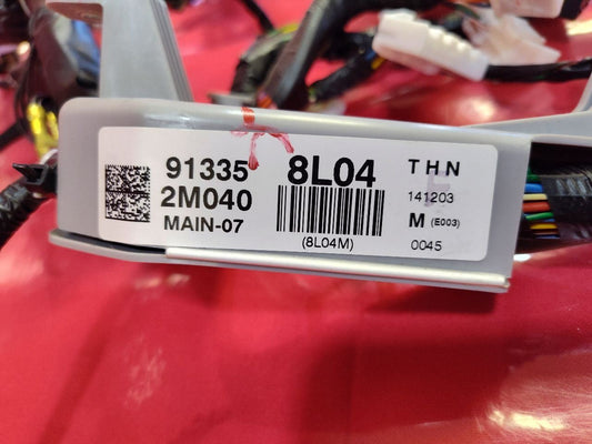 2013-2016 Hyundai Genesis Coupe 3.8L V6 M/T Dash Panel Wiring Harness COMPLETE