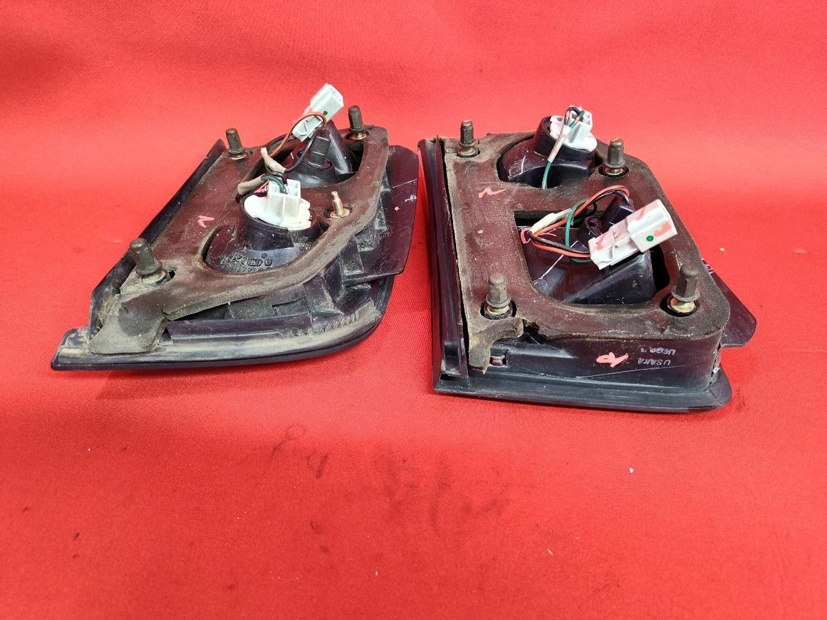 1996 1997 Honda Accord SEDAN Rear Trunk Deck Lid Inner Tail Light Lamp Set