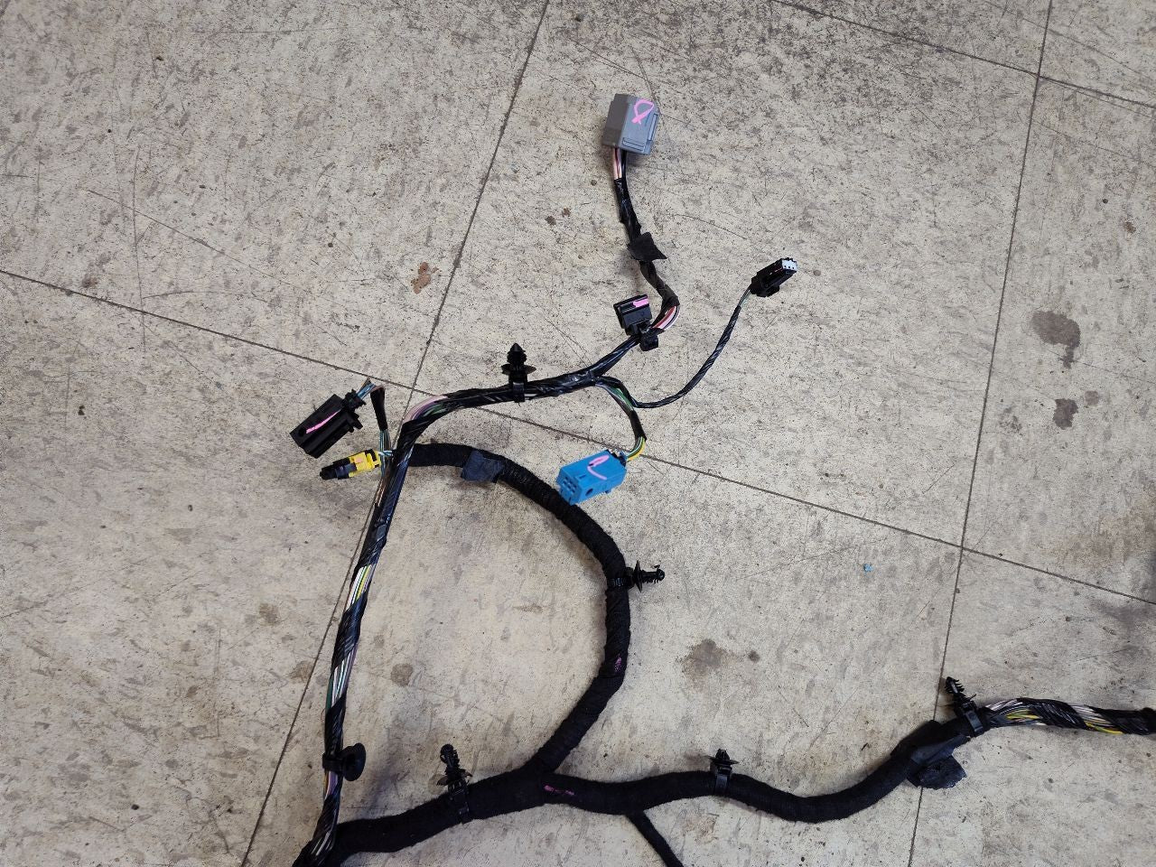 2013 Ford Focus ELECTRIC EV Instrument Panel Dash Wiring Harness w/ HID Lamps