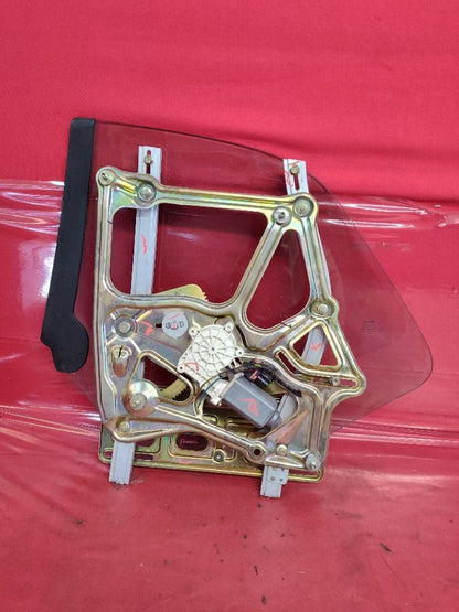 1999-2005 Saab 9-5 CONVERTIBLE Left Driver Rear Quarter Window Regulator + Glass