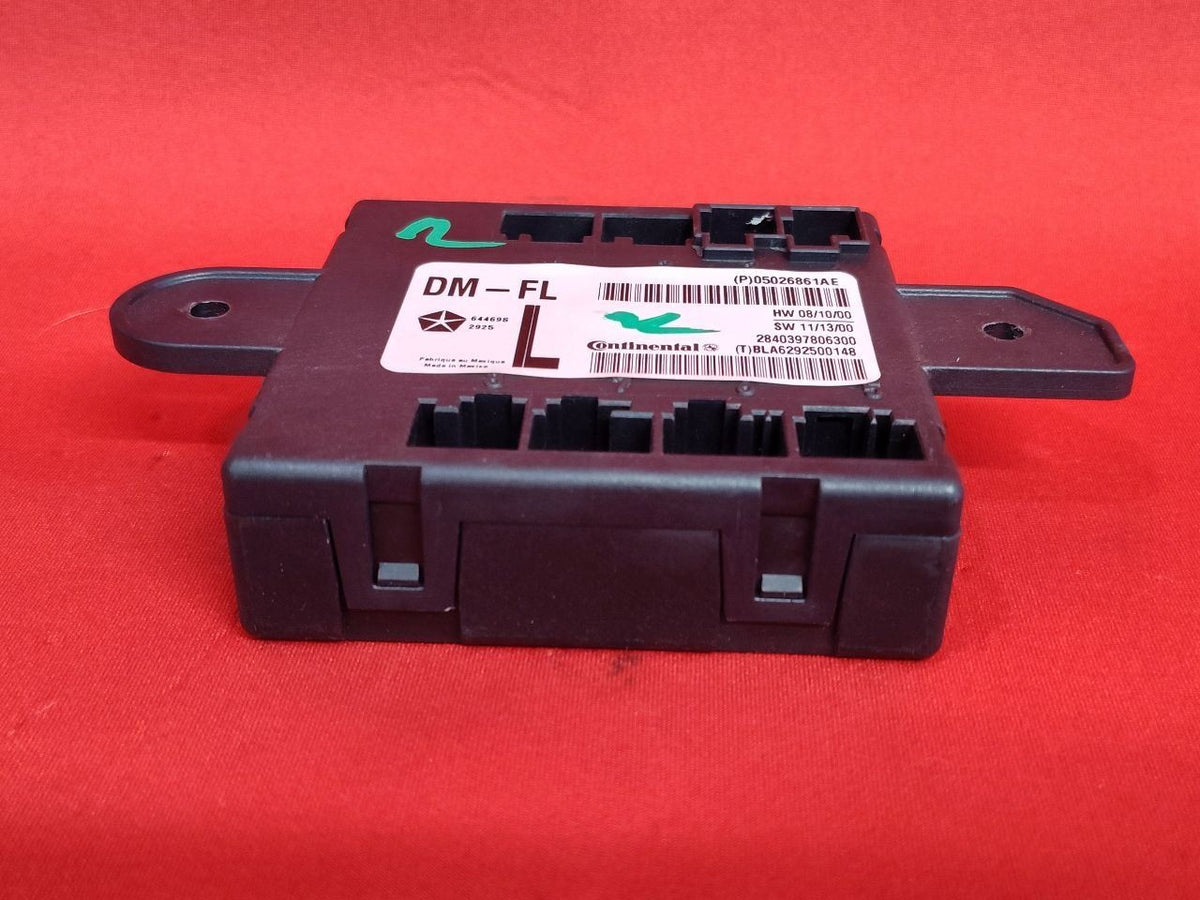 2007-2020 Chrysler Dodge Jeep FRONT LEFT DRIVER Door Control Module 05026861AE