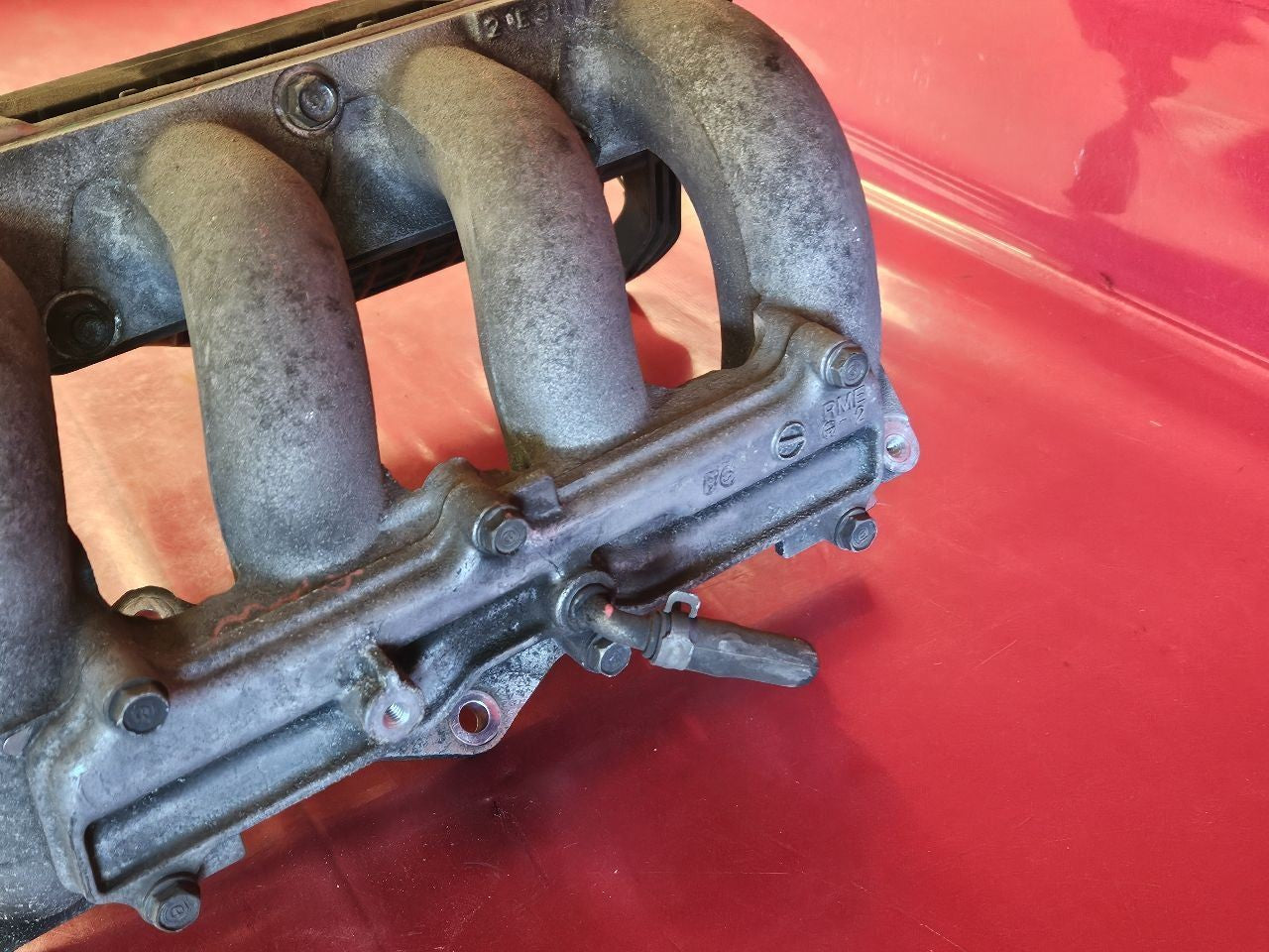 2007 2008 Honda Fit 1.5L L4 Upper & Lower Intake Manifold Plenum SET