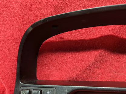 1990 1991 Honda Civic 4 Door Sedan - Instrument Cluster Bezel - W/ Switches