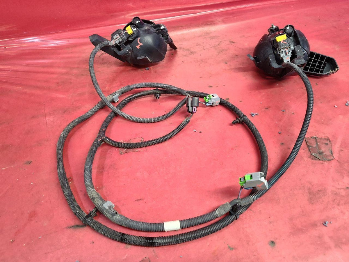 2012-2015 Chevrolet Captiva Sport Fog Light Lamps Set w/ Marker Wiring Harness