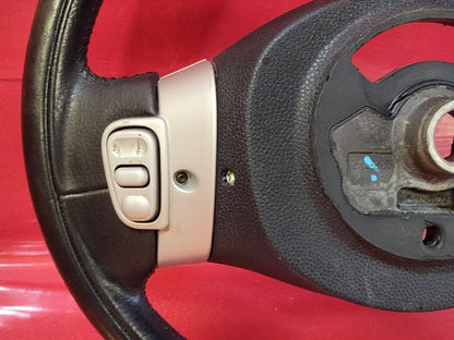 2002 2003 Mini Cooper Base / S Leather Steering Wheel w/ Cruise MANUAL Trans
