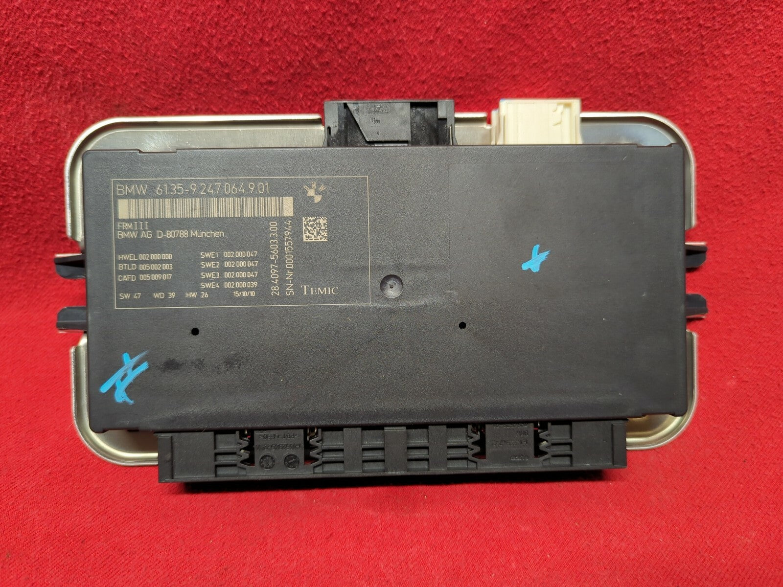 2009 - 2016 BMW F10 F02 Footwell Headlight / LCM Control Unit / Module