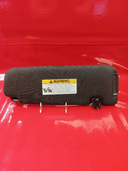 13-16 Hyundai Genesis Coupe LEFT DRIVER Sun Visor Shade Black - Sunroof Style