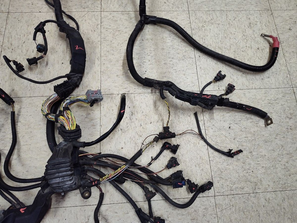 2011-2013 BMW 550i / 10-12 GT Engine Wiring Harness 4.4L V8 Twin Turbo A/T