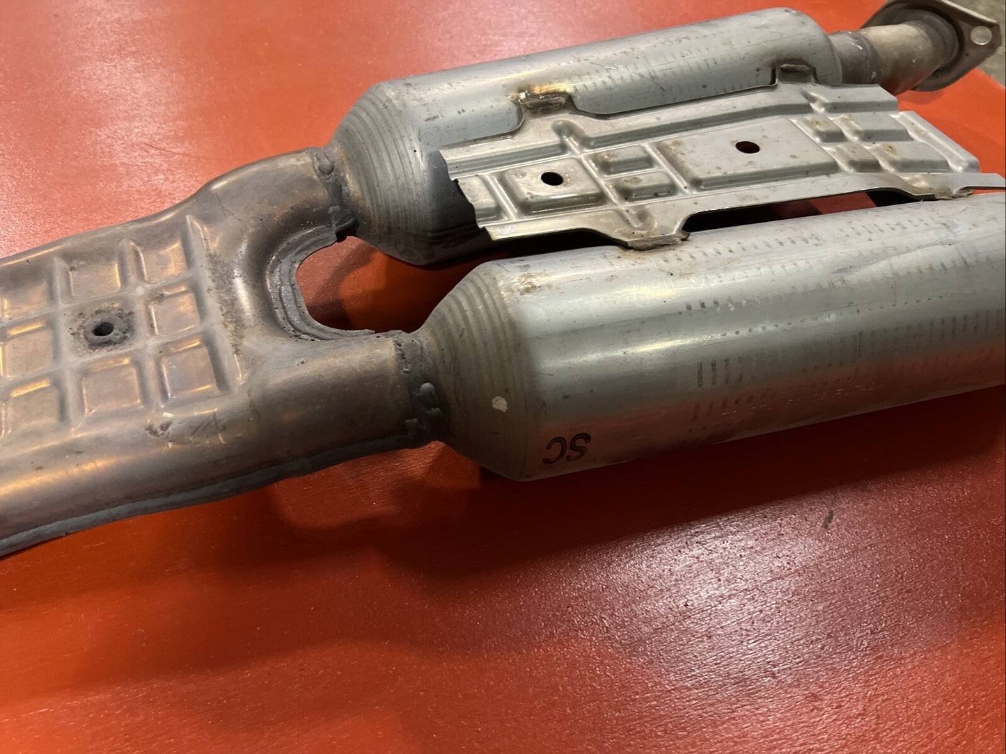 2014 2015 Lexus IS250 Exhaust Muffler Resonator Crossover X Pipe - 2WD ONLY
