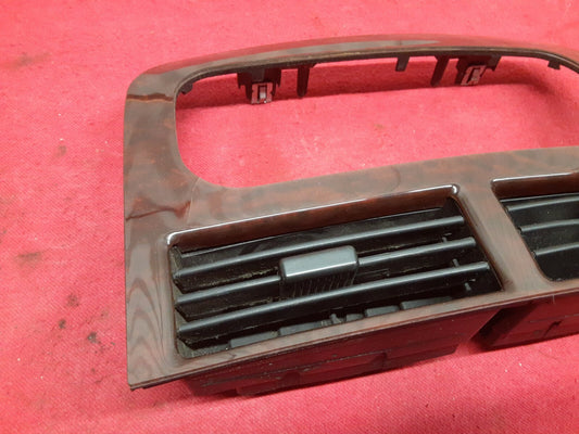 2002 2003 2004 Jeep Grand Cherokee OVERLAND Redwood Wood Burl Radio Vent Bezel