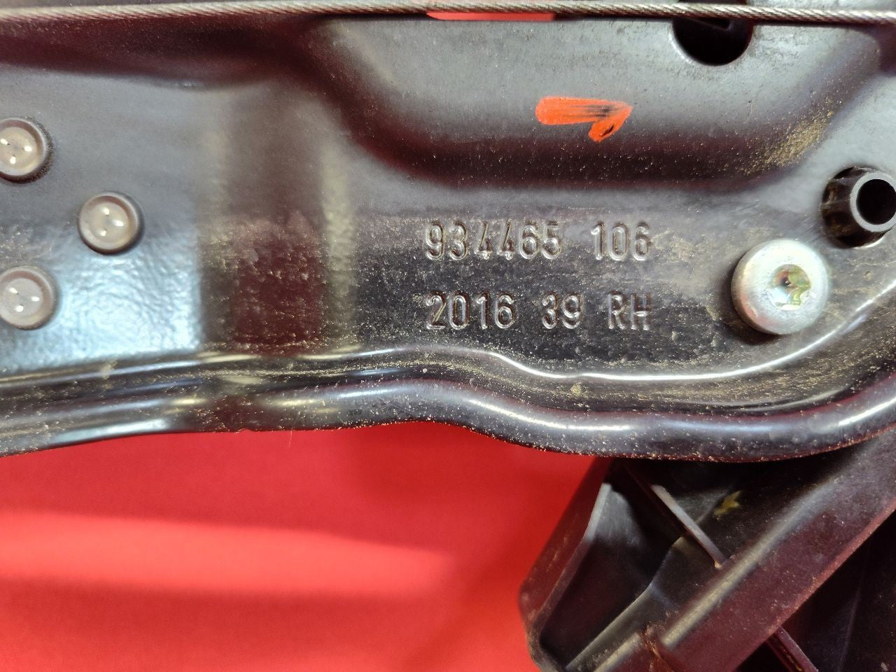 12-19 Range Rover Evoque REAR RIGHT PASSENGER Window Regulator & Motor