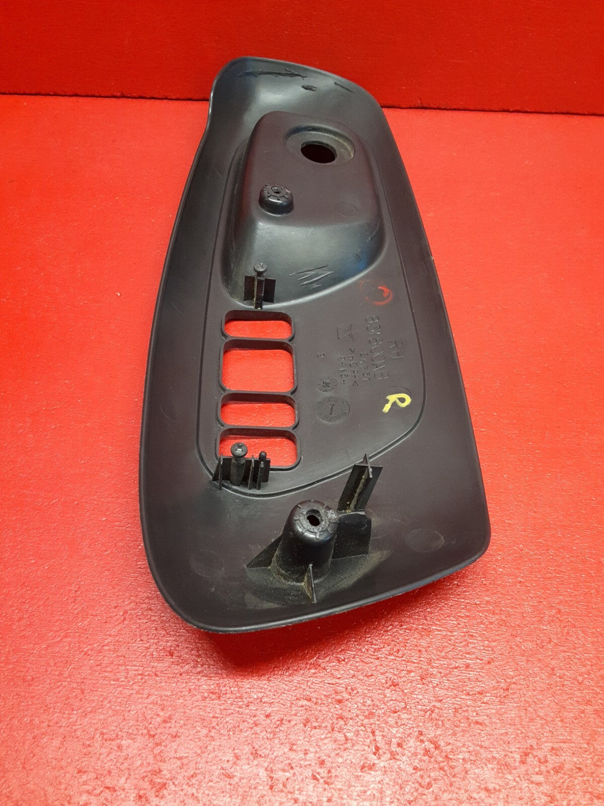2001 Dodge Durango Power RIGHT PASSENGER Lumbar Seat Switch Bezel Trim 831800AB