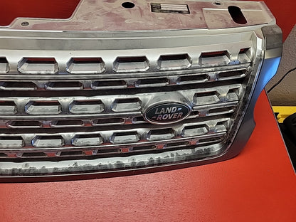 2013-2019 Land Rover Range Rover Front Upper Grille Silver LR077427