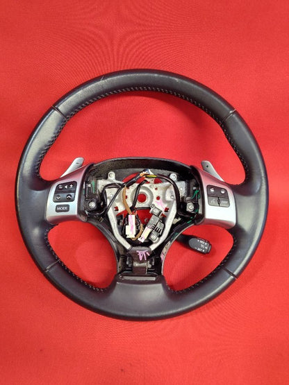2011-2015 Lexus IS250 IS350 Steering Wheel Black Leather w/ Shifter Paddles