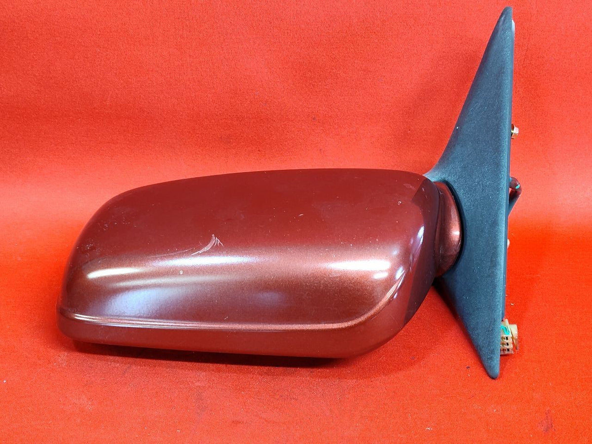 2000-2004 Subaru Outback Legacy WAGON Left Driver Door Mirror 1Y2/18X Red HEATED