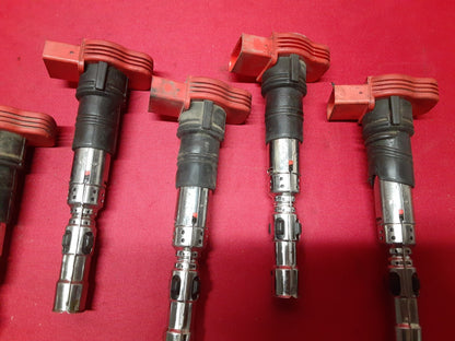 2004 - 2009 Audi 4.2L V8 Direct Ignition Coil Pack SET OF 8   	077-905-115-T