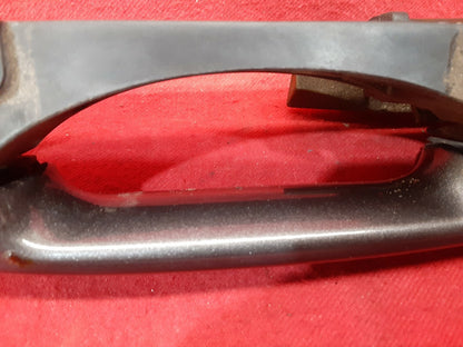 2004 - 2008 Nissan Maxima Rear Left / Driver Side Door Handle - Smoke Metallic