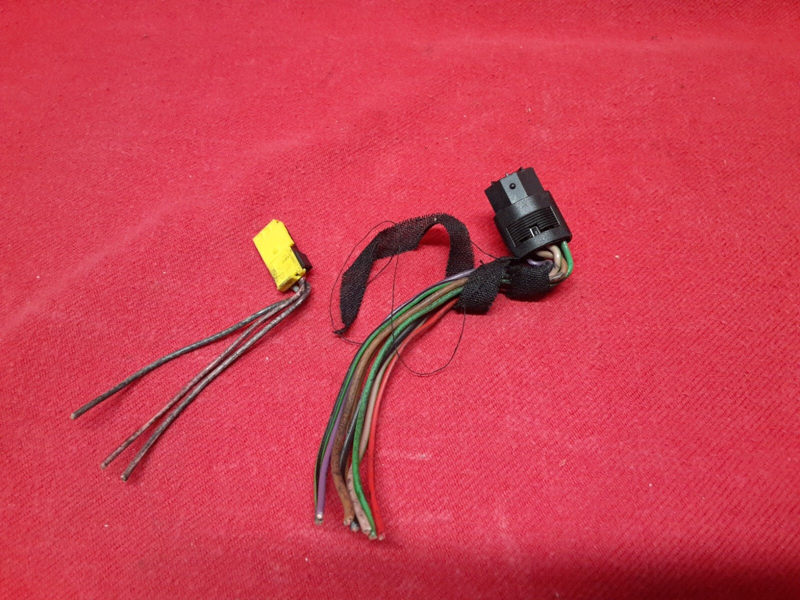 1994 - 2000 Mercedes Interior Auto Dim Alarm Rearview Mirror 2108100617 PIGTAILS