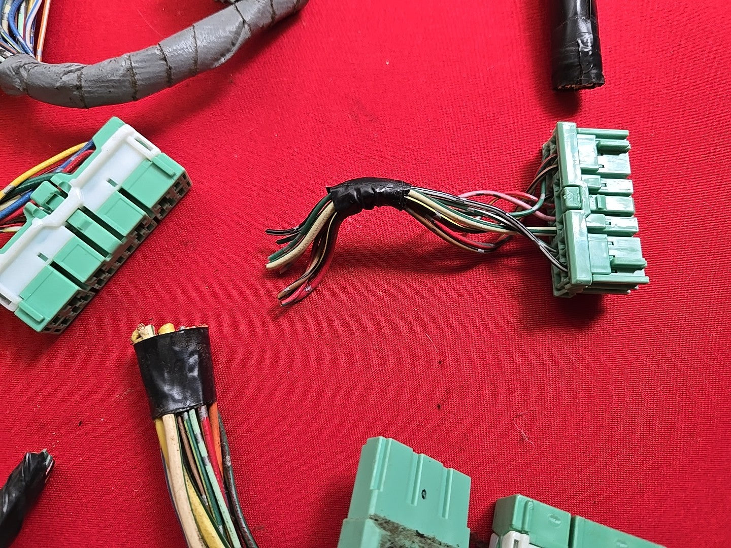 2001 2002 Acura MDX 3.6L Interior Cabin PASSENGER DASH Fuse Box - PIGTAIL WIRES
