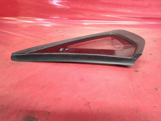 2019-2024 Kia Forte LEFT DRIVER REAR Quarter Panel Vent Glass Black Trim 68k