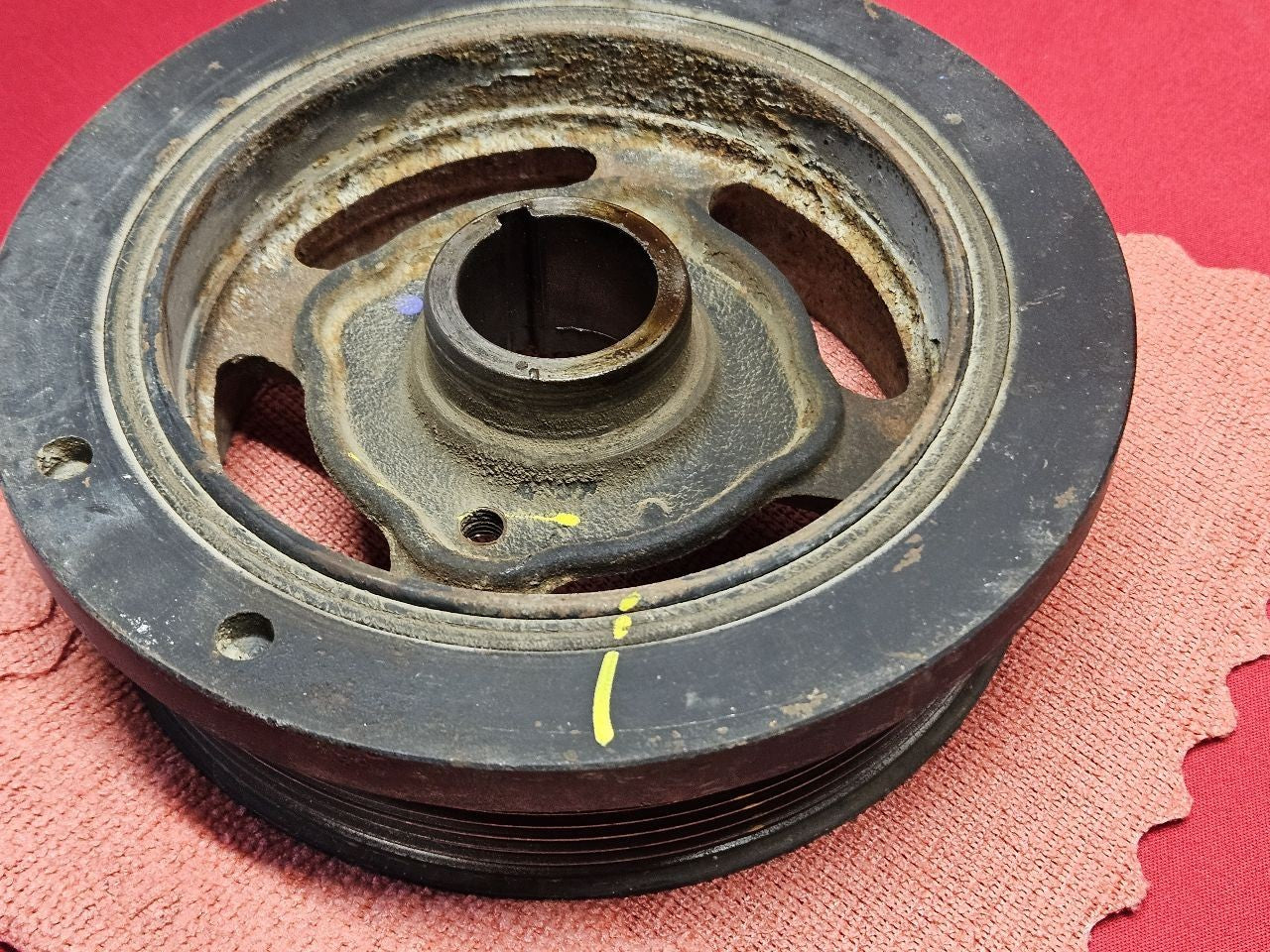 2007-2022 Toyota Tundra Sequoia Land Cruiser V8 Crank Pulley Harmonic Balancer