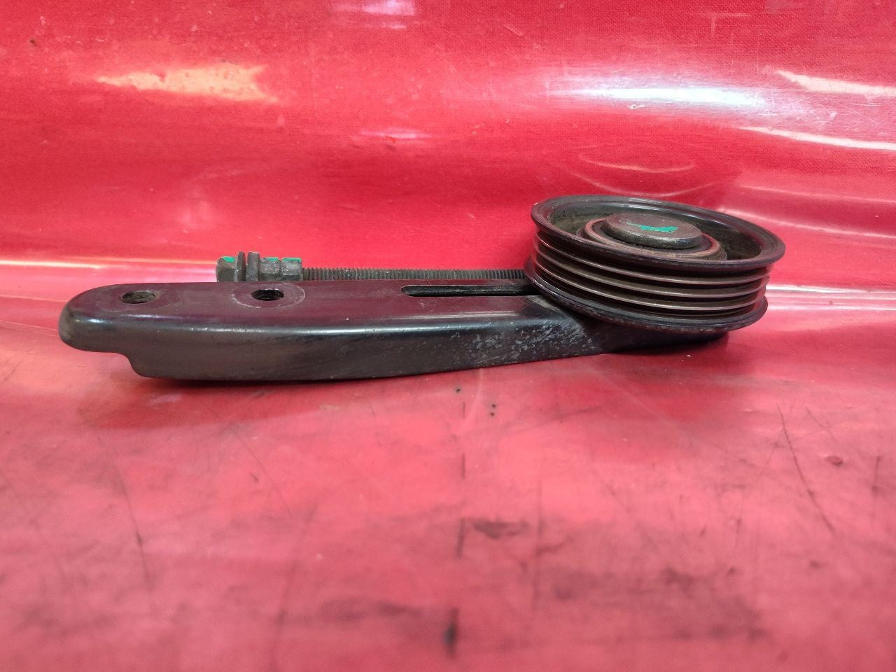 1996-2009 Subaru H4 Engine Steel Idler Pulley Serpentine Belt Tensioner 139k