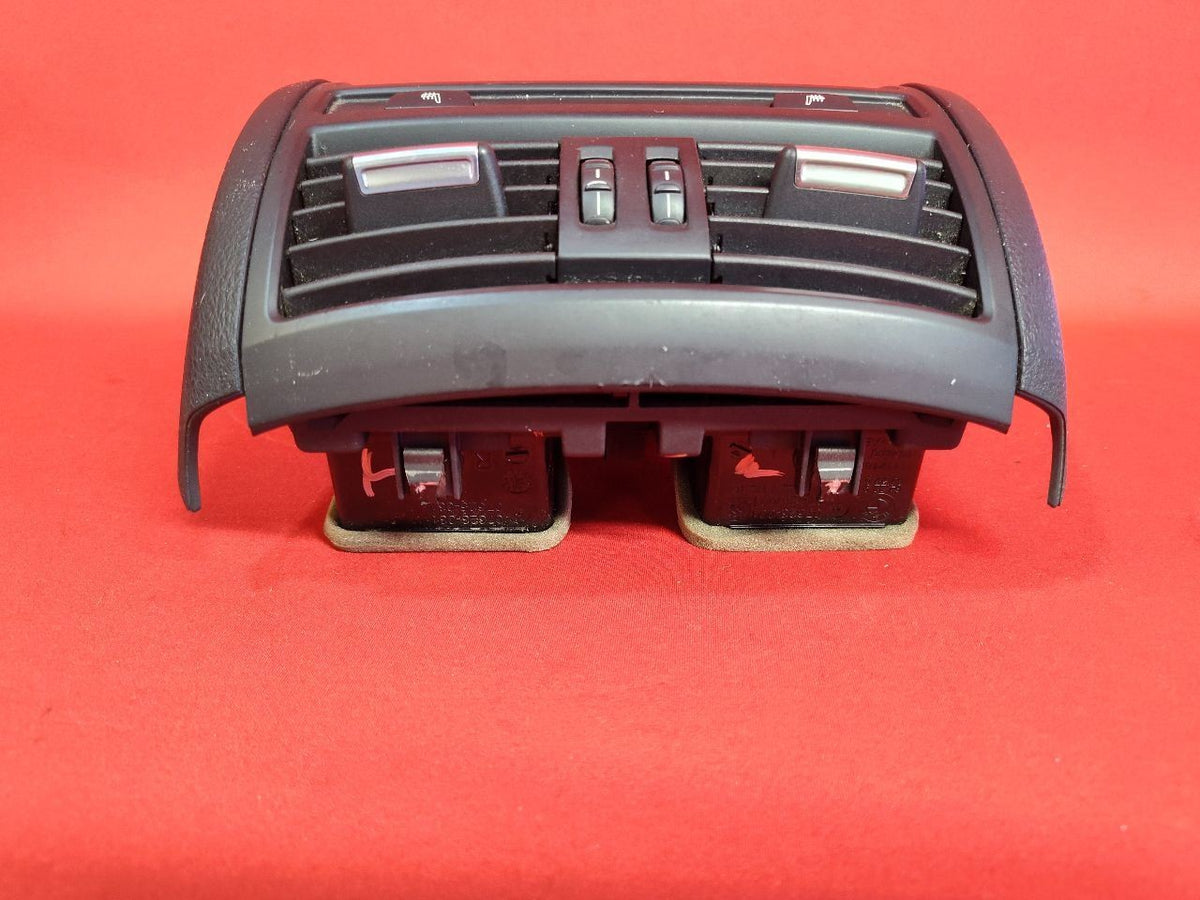 2010-2016 528i 535i 550i Rear Center Console Air Vent Trim w/ REAR HEATED SEATS