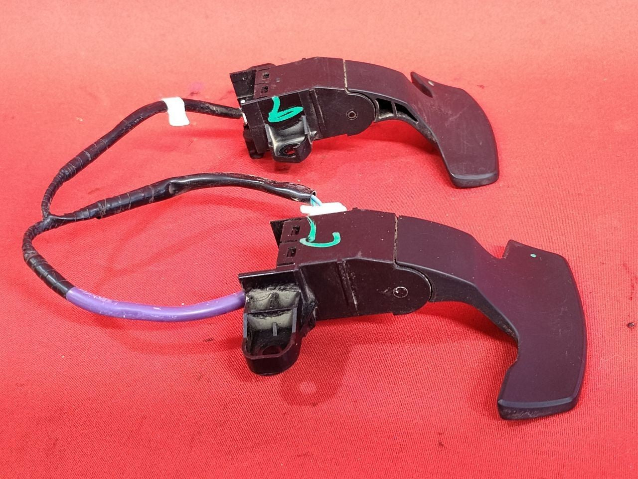 2012-2016 Subaru 2.0L Steering Wheel Auto Trans Shifter Paddle Set /w Jumper