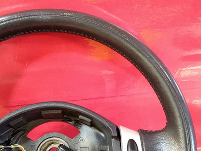 2002 2003 Mini Cooper Base / S Leather Steering Wheel w/ Cruise MANUAL Trans