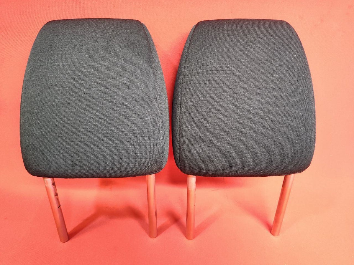 2014-2018 Mazda 3 Front Left Right Seat Headrest Set Black Cloth JAPAN BUILT