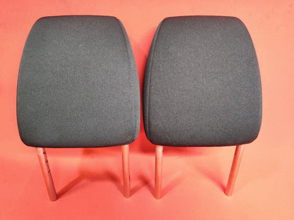 2014-2018 Mazda 3 Front Left Right Seat Headrest Set Black Cloth JAPAN BUILT