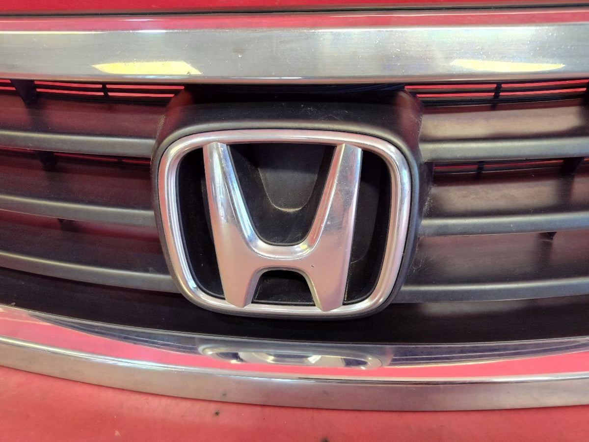 2008-2010 Honda Accord Front Bumper Grille Assembly w/ Emblem Chrome Trim