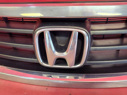 2008-2010 Honda Accord Front Bumper Grille Assembly w/ Emblem Chrome Trim