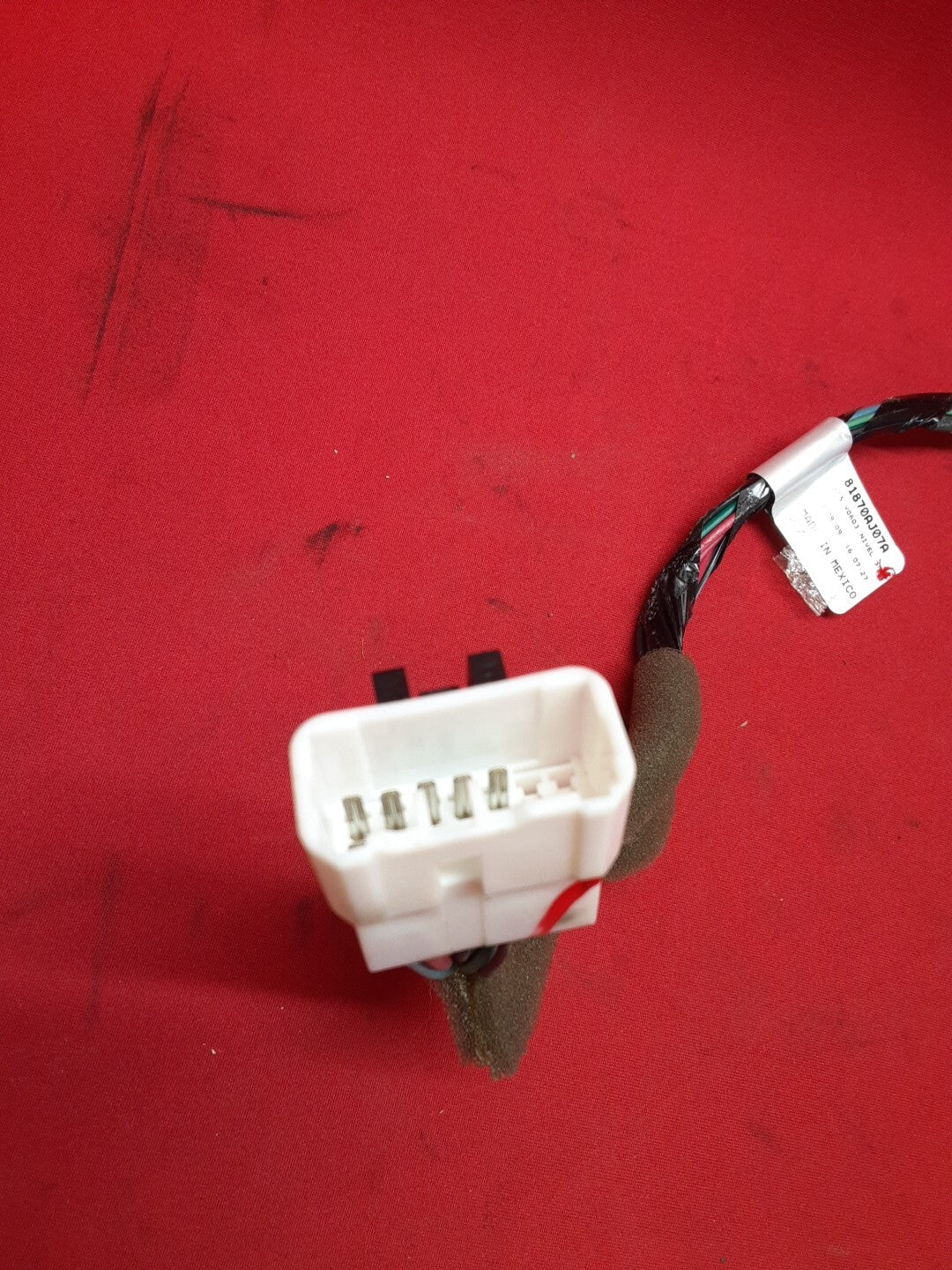10-14 Subaru Outback Front Right Passenger Door Window Switch Pigtail 81870AJ07A