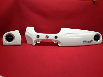 2013-2019 Fiat 500e Instrument Panel Trim Bezel White 1VH561W9AB
