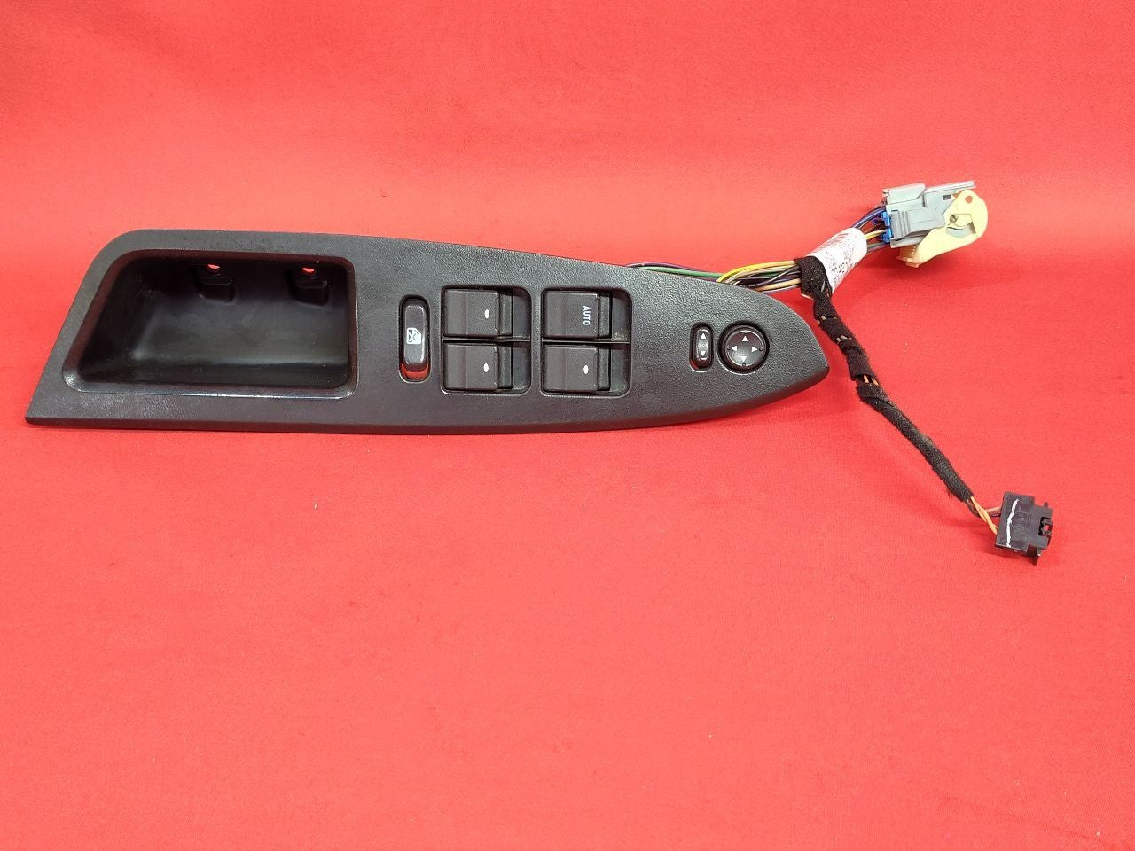 2009-2016 Chevrolet Impala Front Driver Master Window Switch Bezel Harness Set