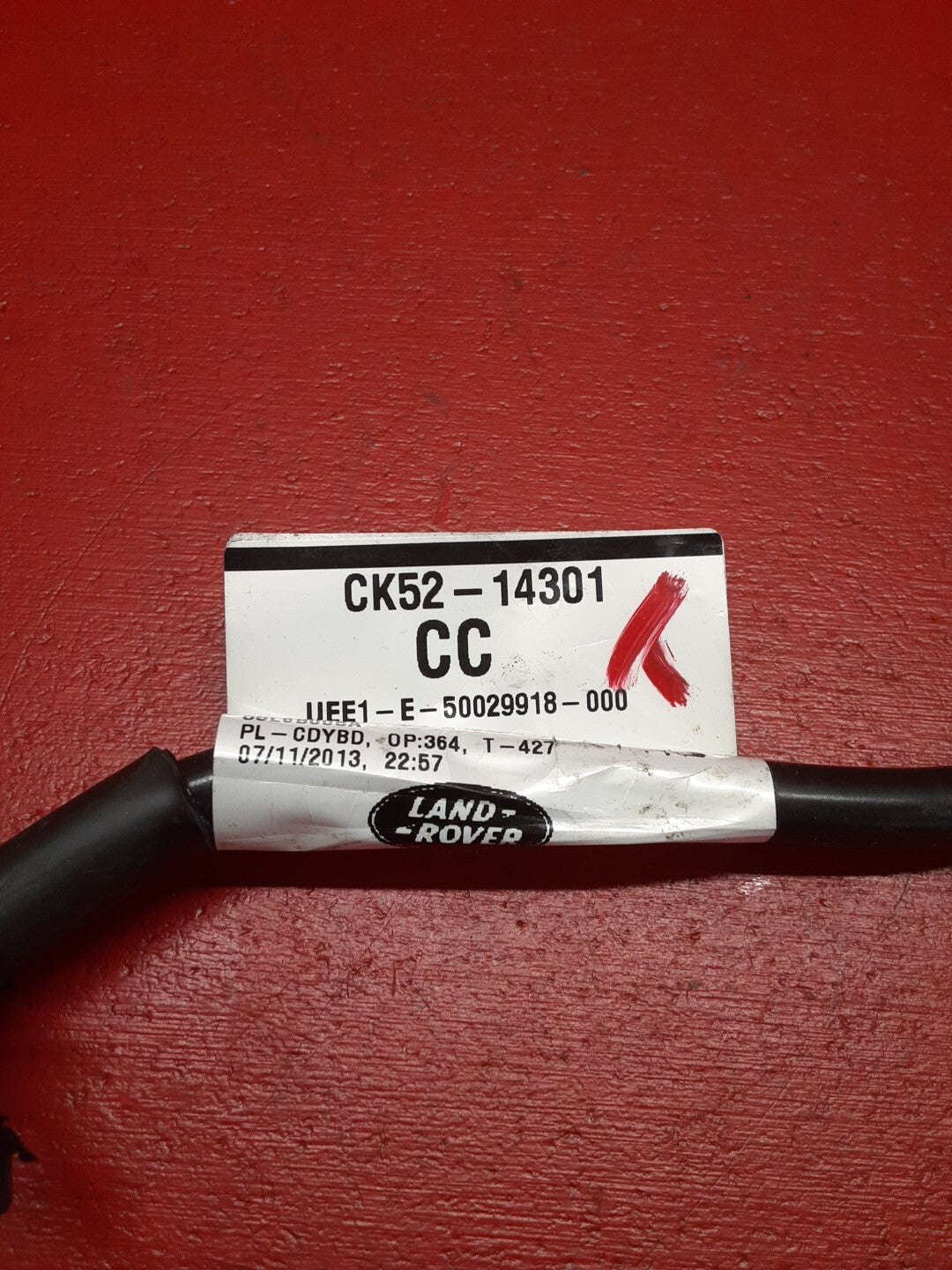 2013-2015 Land Rover Range Rover Negative Battery Cable CK5214301CC