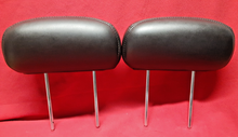 2002 - 2006 GMC Envoy Chevrolet Trailblazer SECOND ROW Set Ebony Black LEATHER